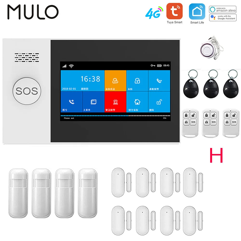 4G Smart Home Alarm System