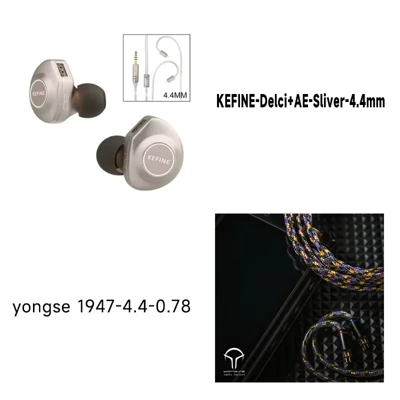 Hi-Fi In-Ear Earphones with Dual Tuning Styles