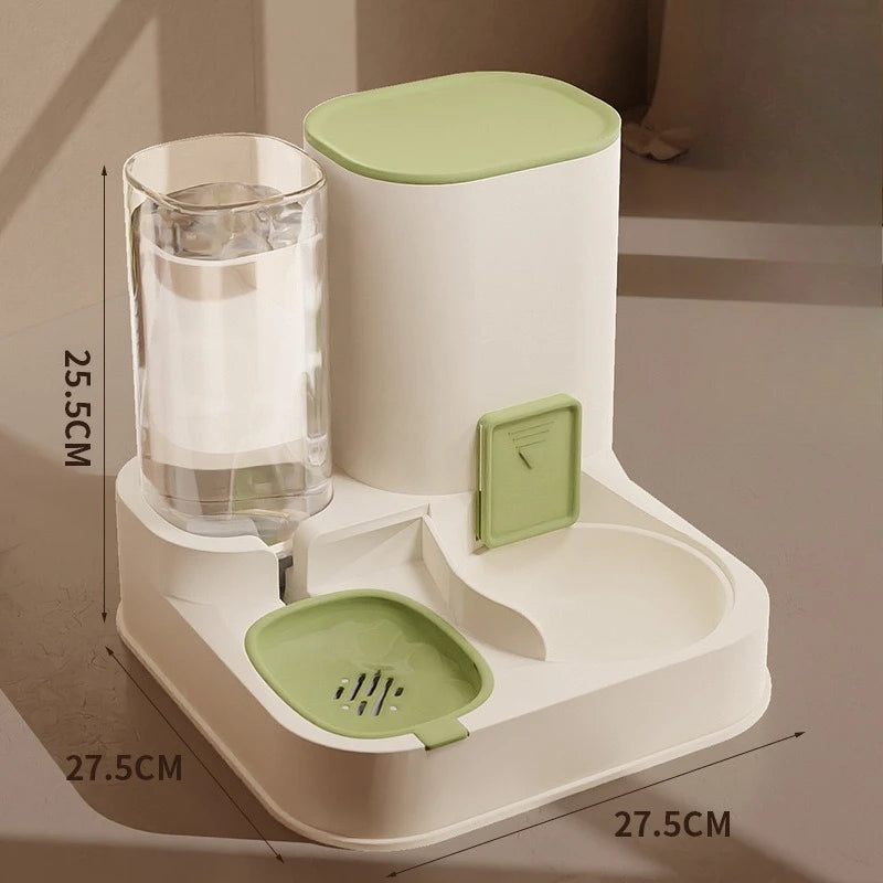 All-in-One Pet Food & Water Feeding Machine