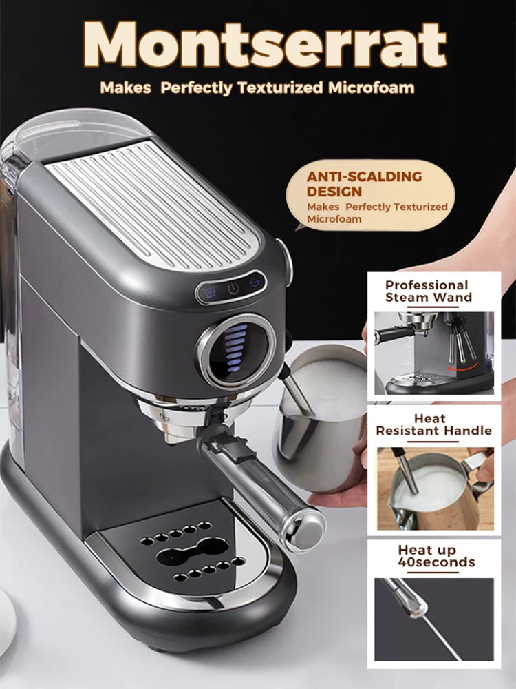 Semi-Automatic Espresso & Cappuccino Machine