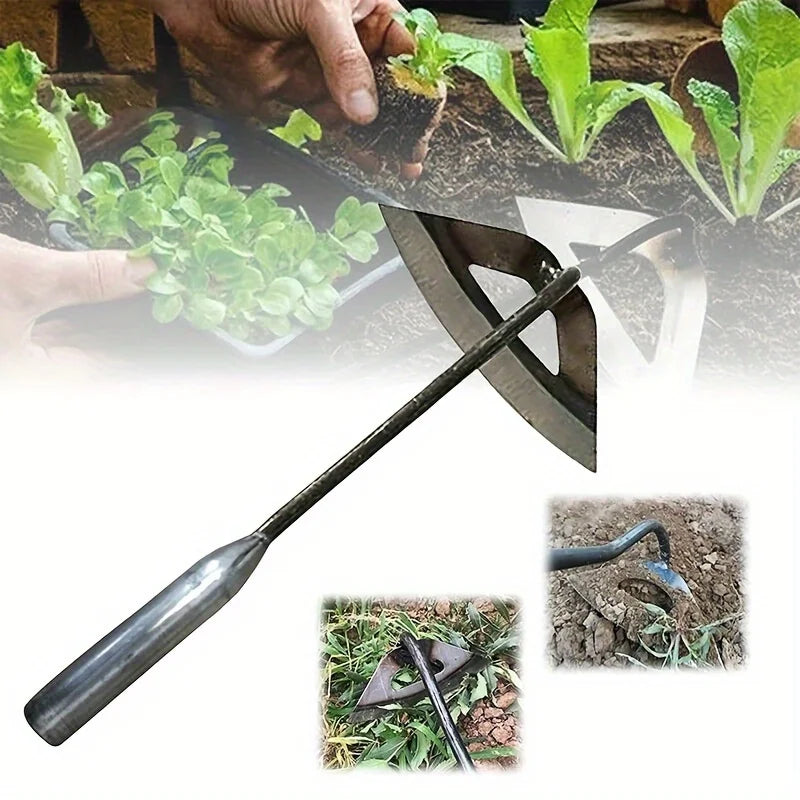 Premium All-Steel Hardened Hollow Hoe