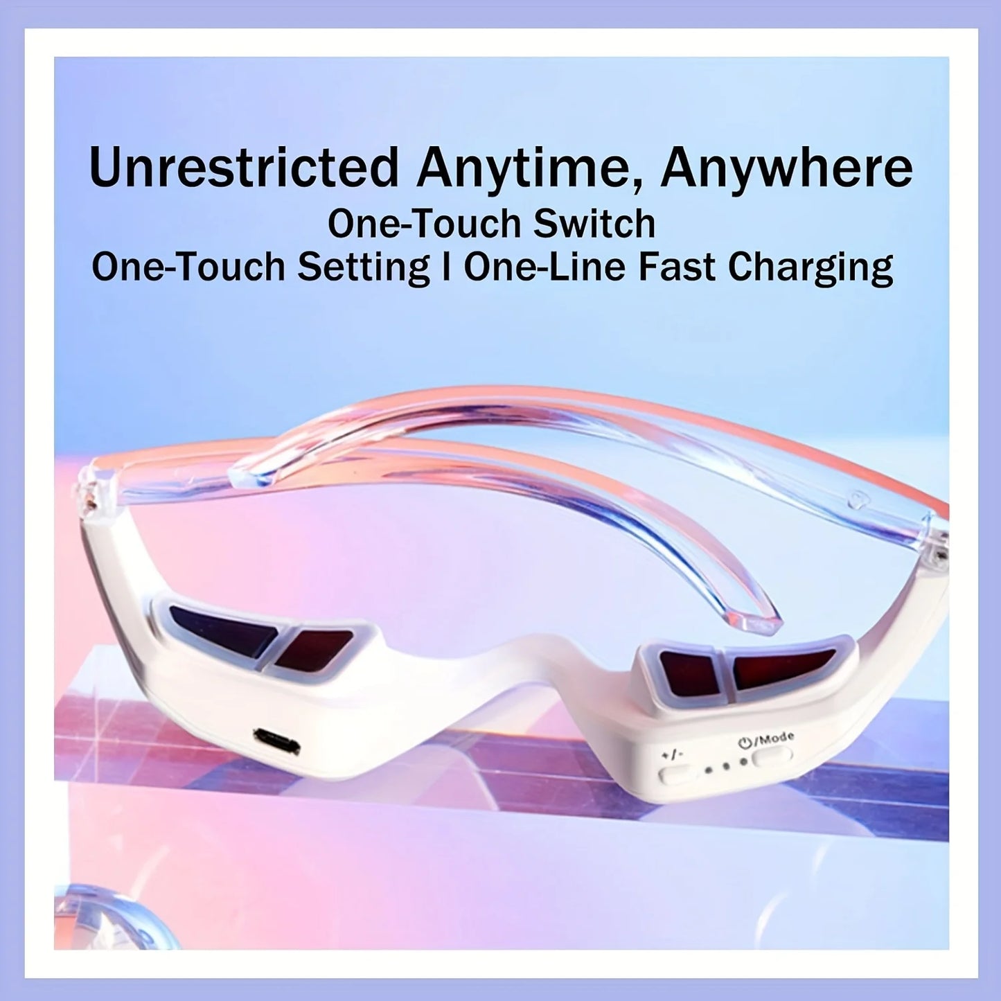 Red Light 3D EMS Eye Massager
