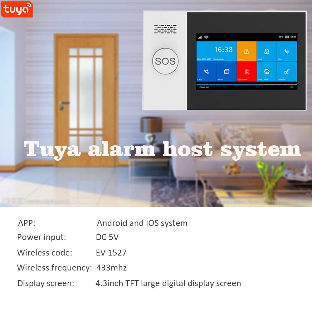 4G Smart Home Alarm System