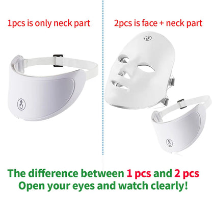 7-Color LED Face & Neck Mask