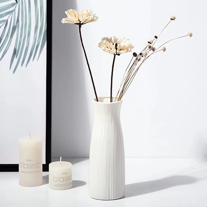 Simple Small Fresh Flower Nordic Plastic Vase