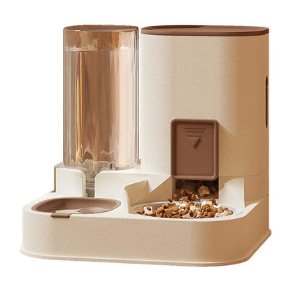 All-in-One Pet Food & Water Feeding Machine