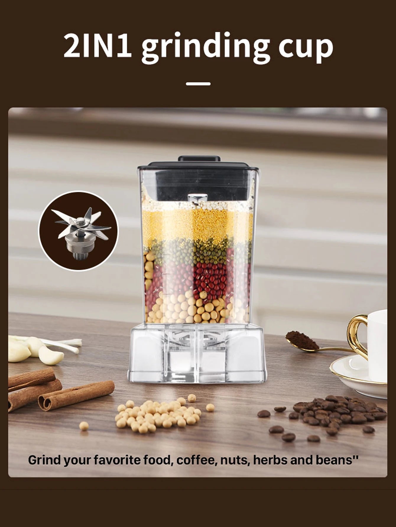 High-Power 6000W 2.5L Multifunctional Wall-Breaking Machine