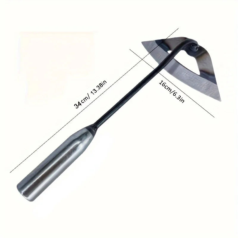 Premium All-Steel Hardened Hollow Hoe