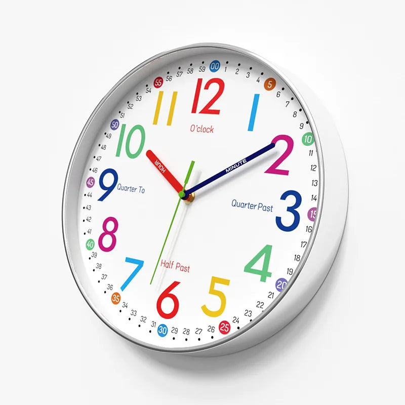 12-Inch Cartoon Children’s Wall Clock