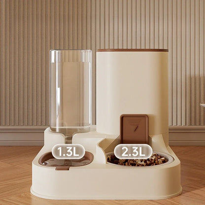 All-in-One Pet Food & Water Feeding Machine