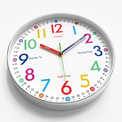 12-Inch Cartoon Children’s Wall Clock