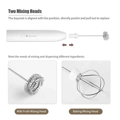 Portable USB Electric Egg Beater