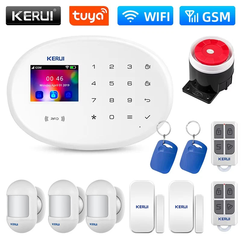 Tuya Smart Security Kit with Motion & Door Sensors