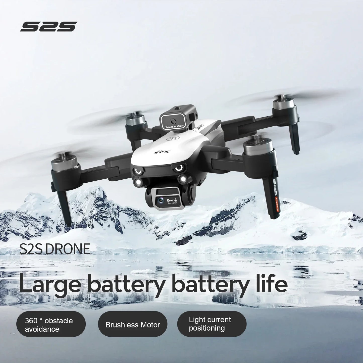 8K Professional HD Dual Camera Foldable Quadcopter