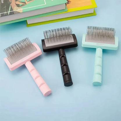 Slicker & Needle Brush for Shedding Grooming Tool