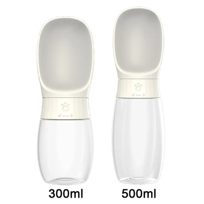 500ml Portable Dog Water Bottle with Drinking Bowl