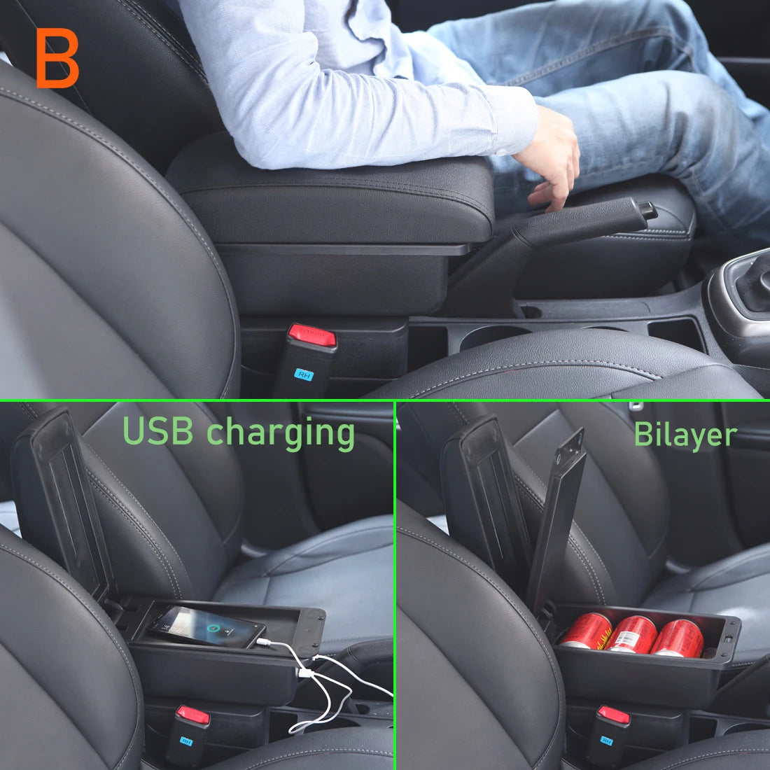 Auto Storage & Interior Arm Bracing for Suzuki