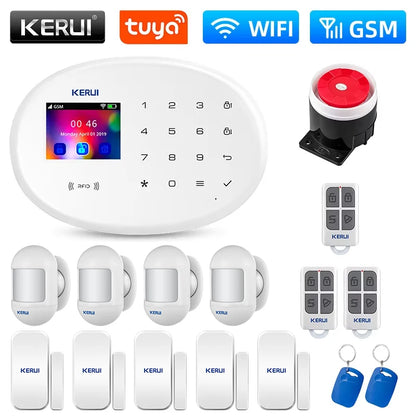 Tuya Smart Security Kit with Motion & Door Sensors