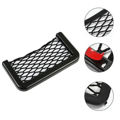 4PCS Car Seat Back Mesh Storage Nets