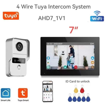 Smart 1080P Wireless WiFi Video Doorbell