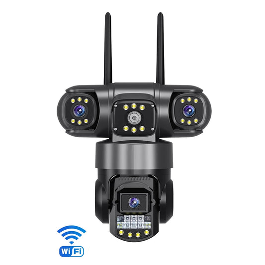 12MP 6K Outdoor Triple-Lens Security Camera