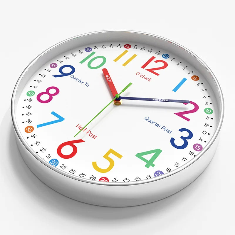12-Inch Cartoon Children’s Wall Clock