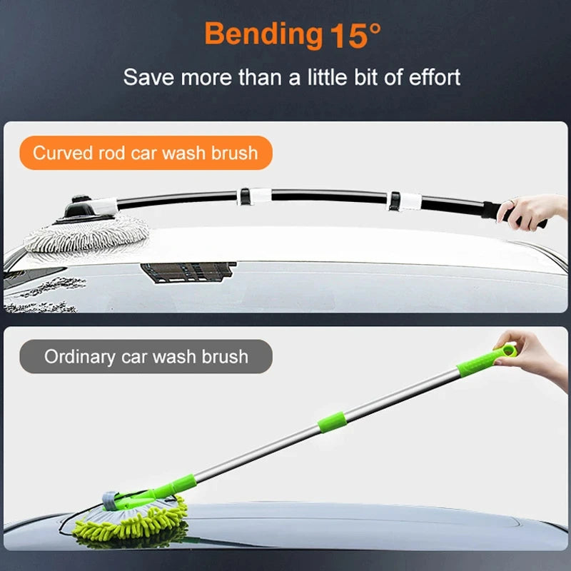 Car Wash Brush with Telescopic Handle