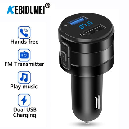 3.1A Bluetooth FM Transmitter Charging Car Kit