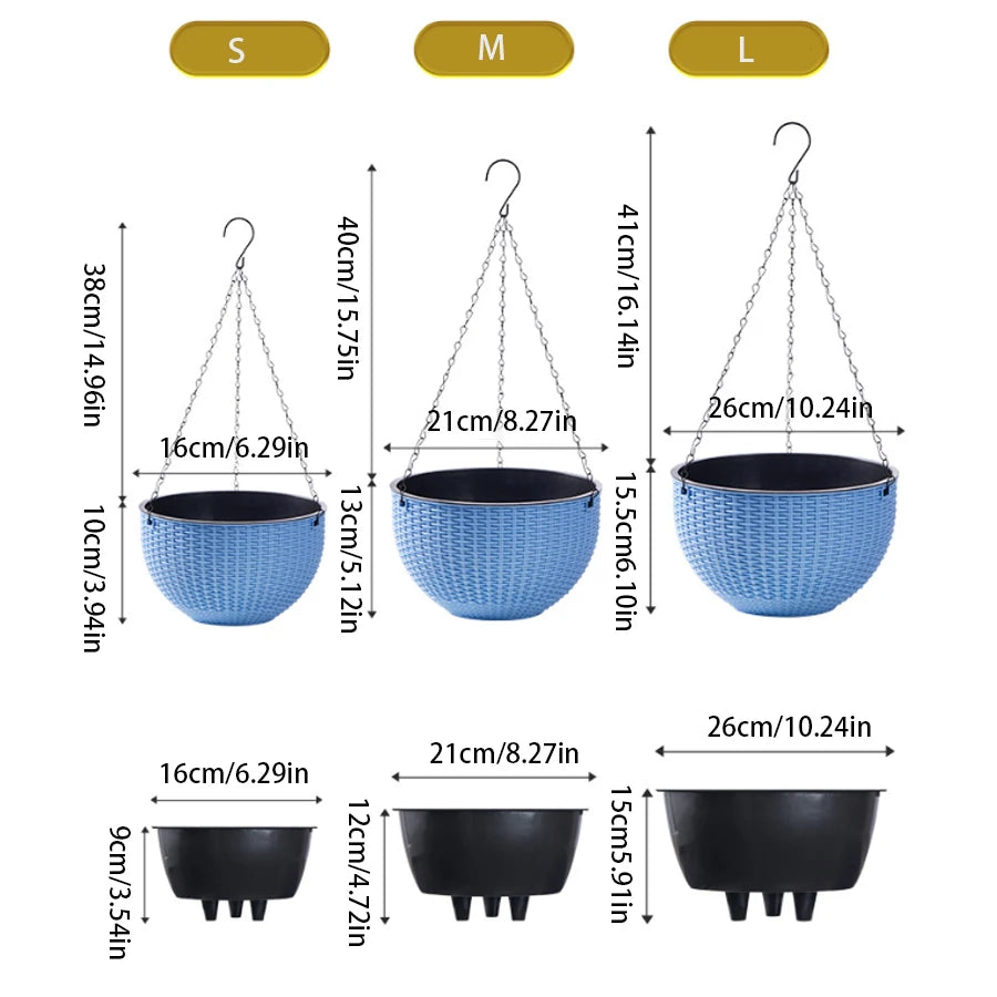 European Style Honeycomb Hanging Flower Pot
