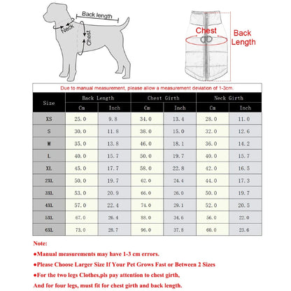 Winter Waterproof Dog & Cat Jacket