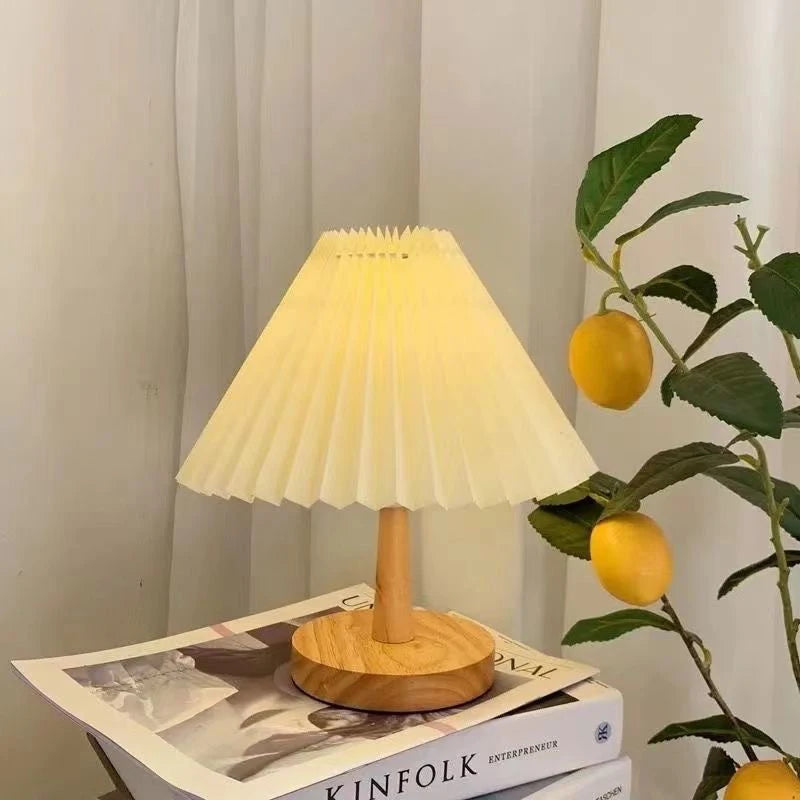 Nordic Pleated Foldable Table Lamp