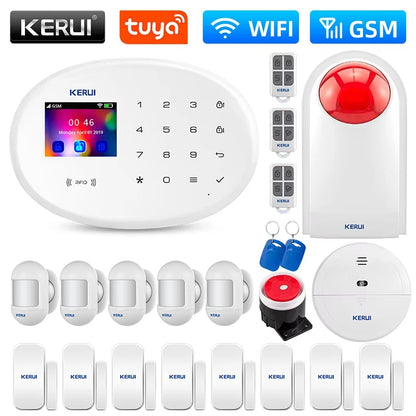 Tuya Smart Security Kit with Motion & Door Sensors