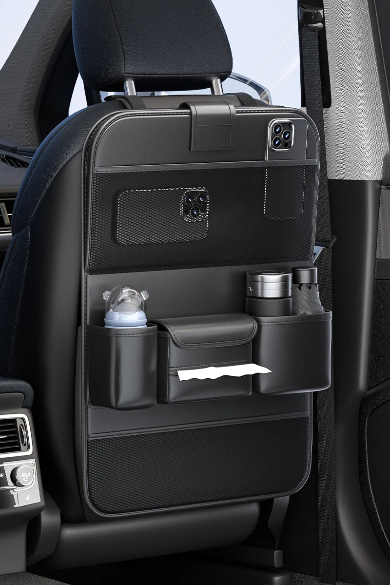 Large Capacity Multi-Pocket Backseat Organizer