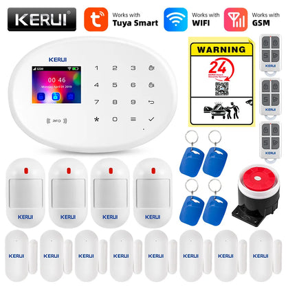 433MHz WiFi GSM Alarm System