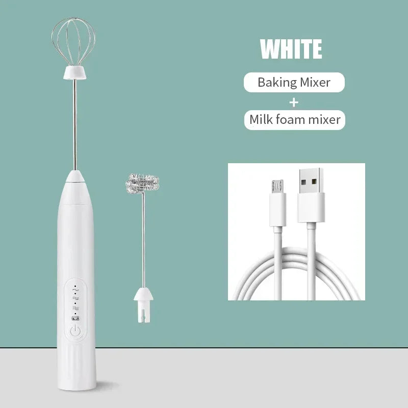 Portable USB Electric Egg Beater