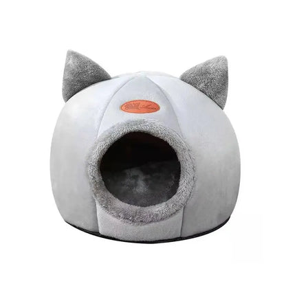 Cat Head Shape Warm Cat House