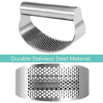 Manual Upgraded Stainless Steel Garlic Press