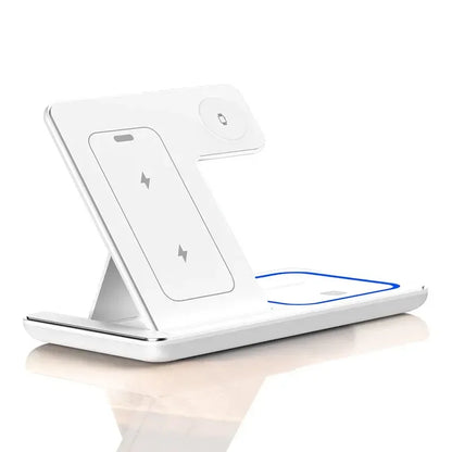 30W 3 In 1 Magnetic Wireless Charger Stand