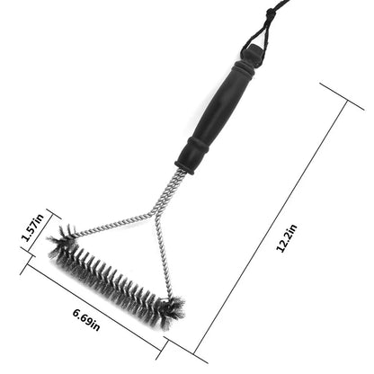 Stainless Steel Bristles BBQ Cleaning Tool