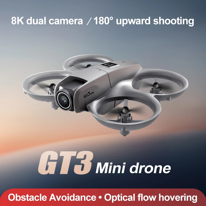 GT3 Professional 8K HD Dual Camera Drone