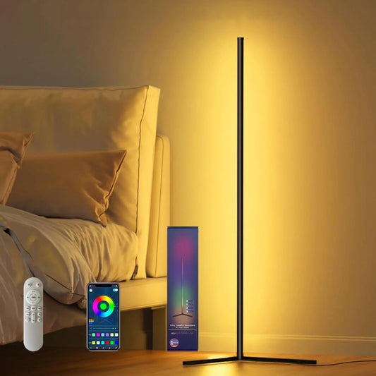 RGB Smart Modern Corner Lamp with Music Sync