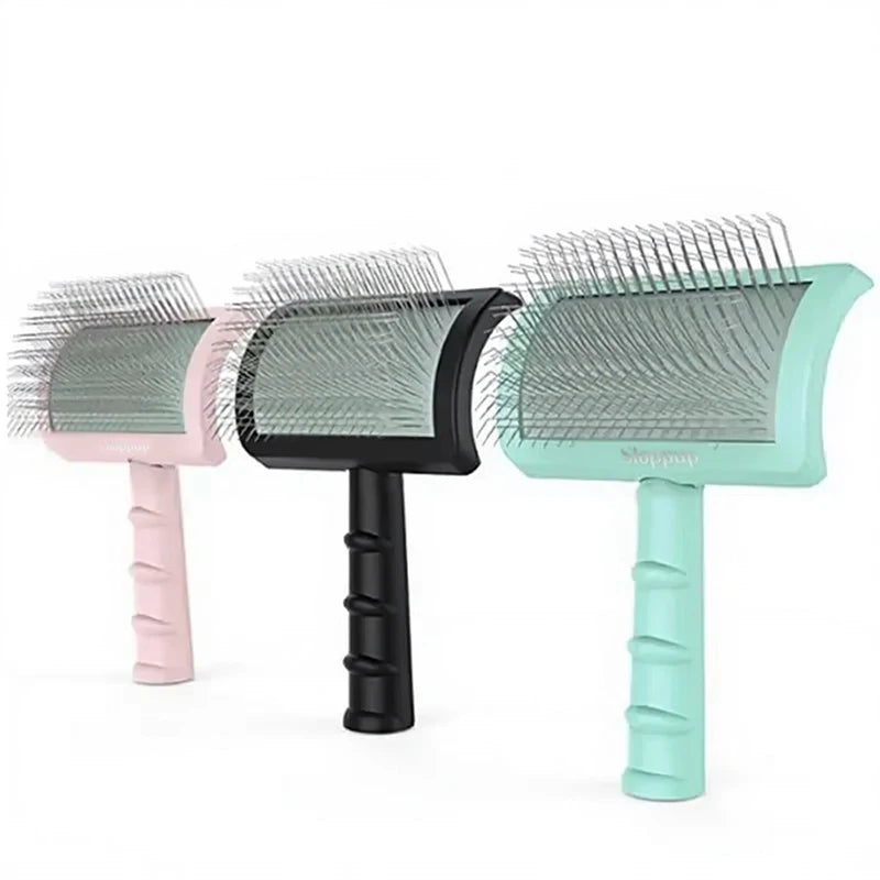 Slicker & Needle Brush for Shedding Grooming Tool