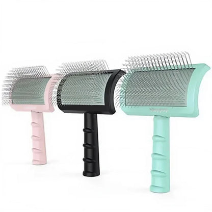 Slicker & Needle Brush for Shedding Grooming Tool