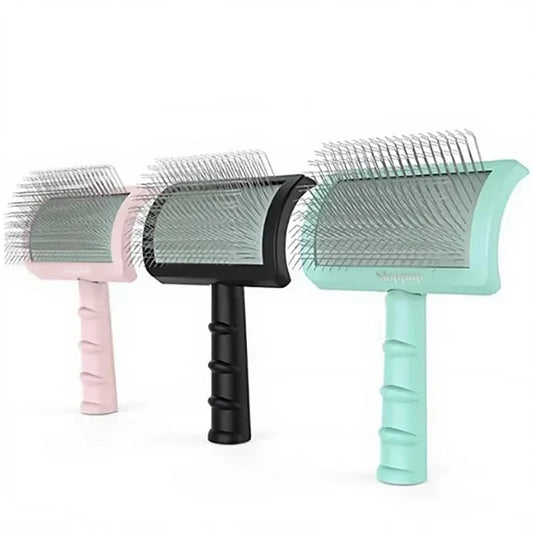 Slicker & Needle Brush for Shedding Grooming Tool