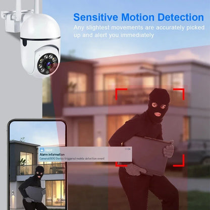 1080P WiFi Outdoor PTZ Security Camera