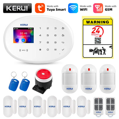 433MHz WiFi GSM Alarm System