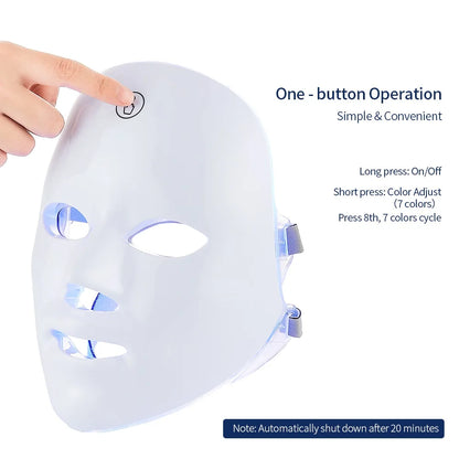 7-Color LED Face & Neck Mask