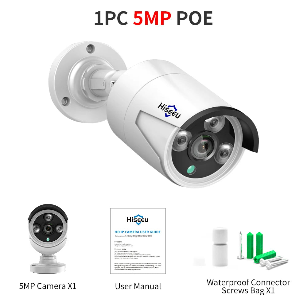 5MP Audio IP Security Camera