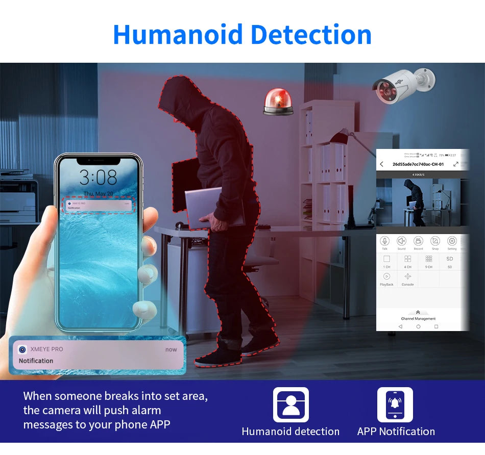 5MP Audio IP Security Camera