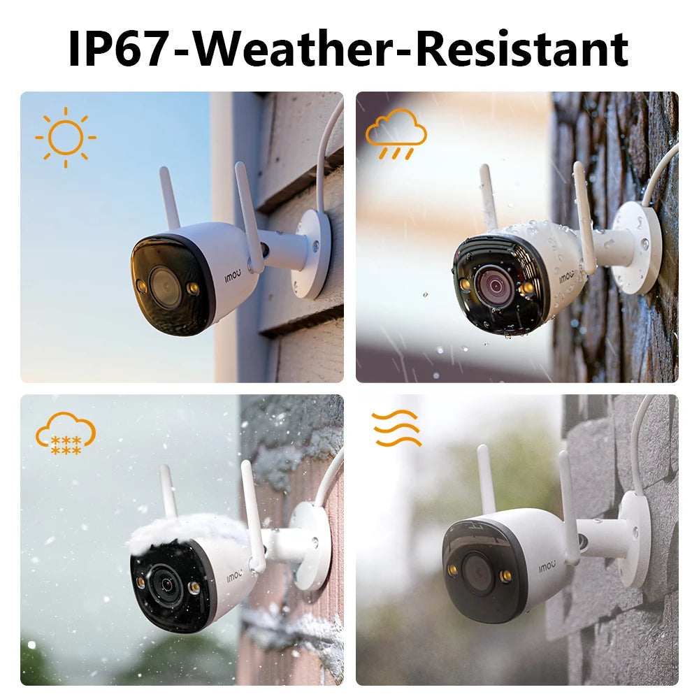 Bullet 2E 5MP Full-Color WiFi Outdoor Security Camera